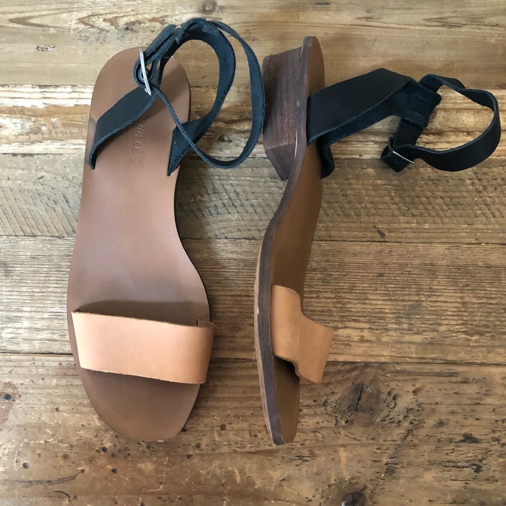 Madewell Sandal Boardwalk  Ankle Buckle Strap  10